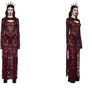 NEW W TAGS Night Ballroom Maxi Dress And Shrug Set